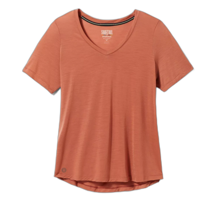 Koszulka SW 16539 Vneck /  pomarańczowy