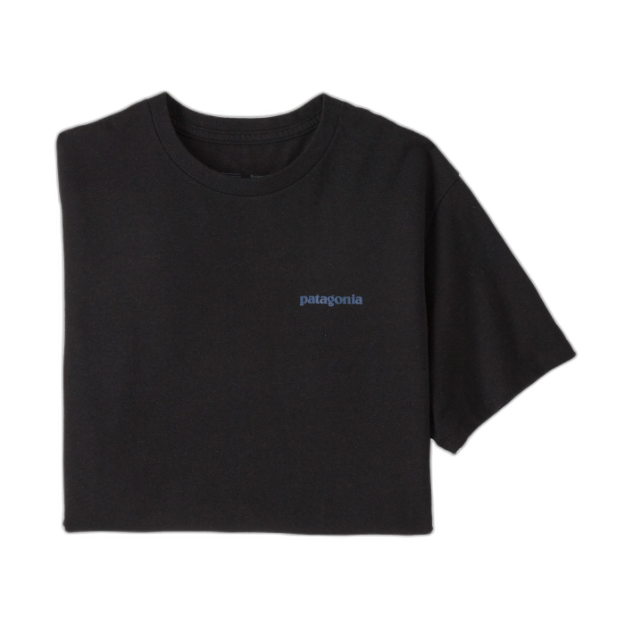 Koszulka unisex PATAGONIA Fitz Roy Icon S/S /  czarny