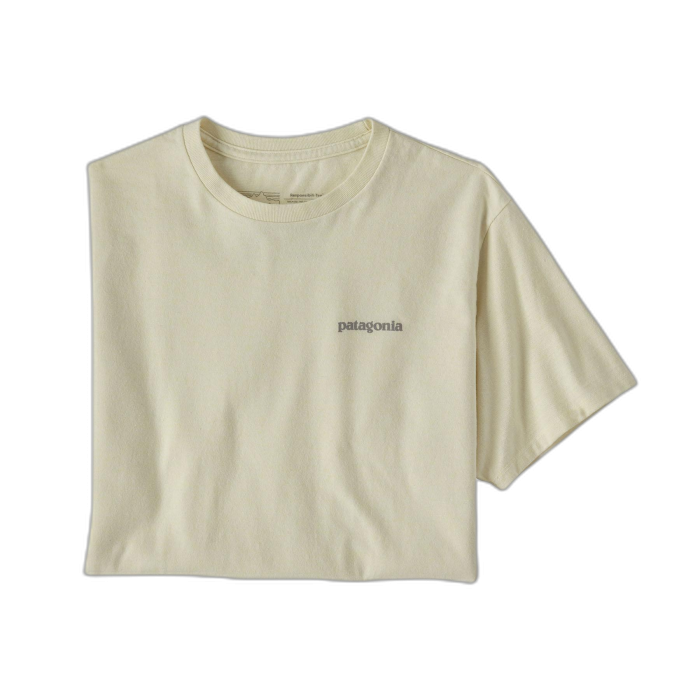 Koszulka unisex PATAGONIA Fitz Roy Icon S/S /  biały