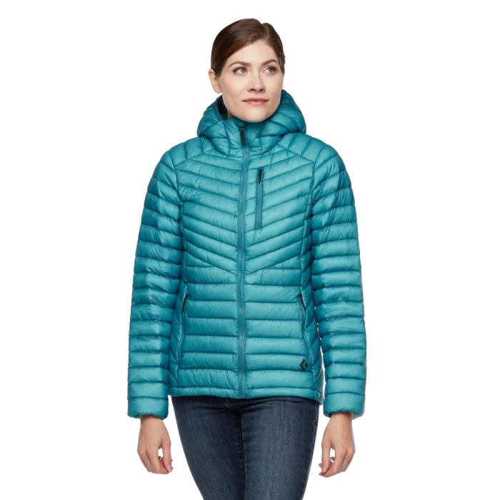 Kurtka BLACK DIAMOND W Approach Down Hood /  niebieski