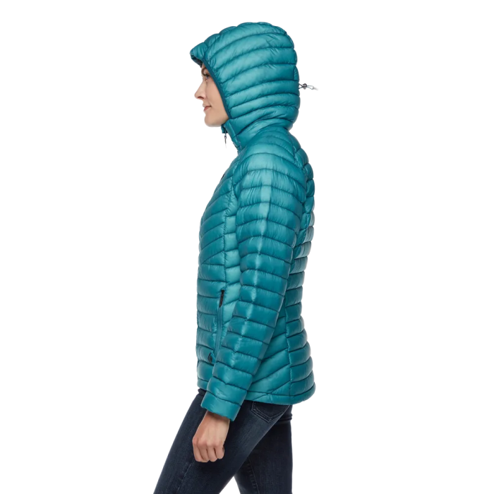 Kurtka BLACK DIAMOND W Approach Down Hood /  niebieski