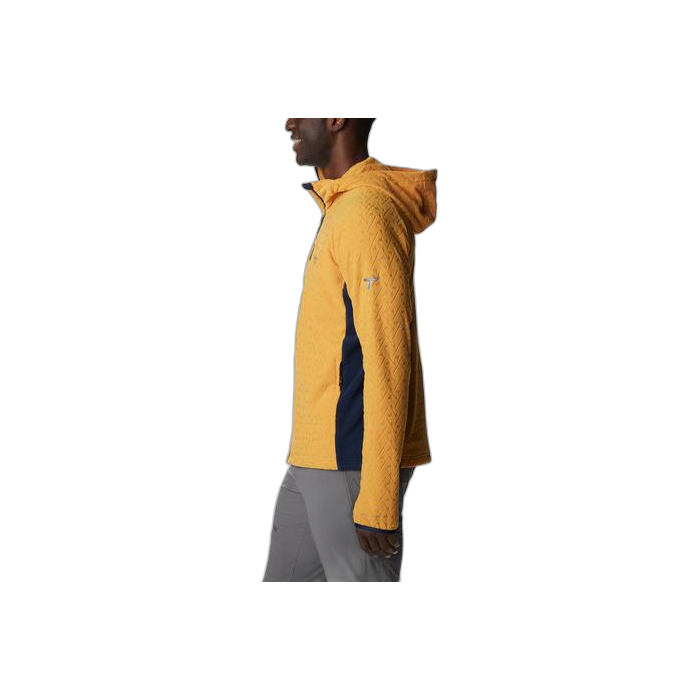 Kurtka COLUMBIA AO9361 Titan Pass 3.0 Hooded /  żółty