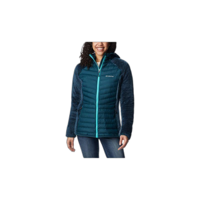 Kurtka COLUMBIA AP2481 Powder Lite Sherpa Hyb /  zielony