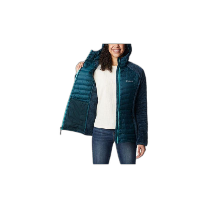 Kurtka COLUMBIA AP2481 Powder Lite Sherpa Hyb /  zielony