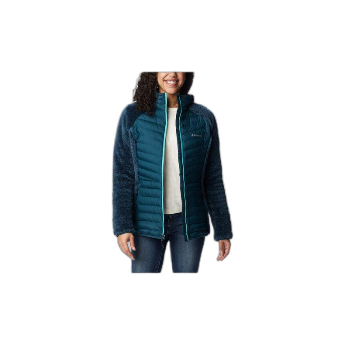 Kurtka COLUMBIA AP2481 Powder Lite Sherpa Hyb /  zielony