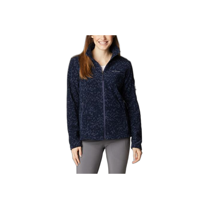 Kurtka COLUMBIA EL1012 Fast Trek Print /  granatowy