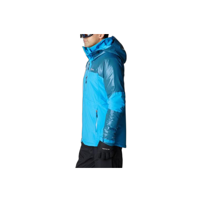 Kurtka COLUMBIA WO7807 Snow Slab Black Dot /  niebieski