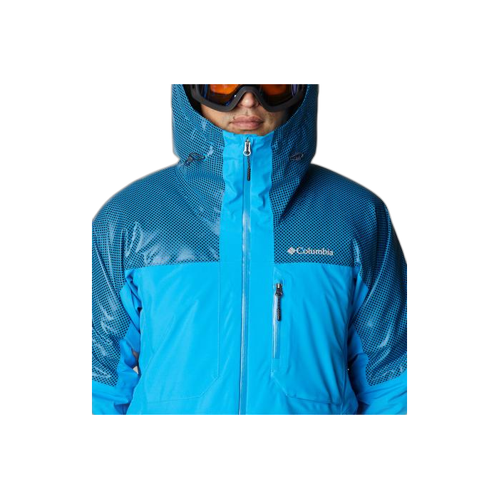 Kurtka COLUMBIA WO7807 Snow Slab Black Dot /  niebieski