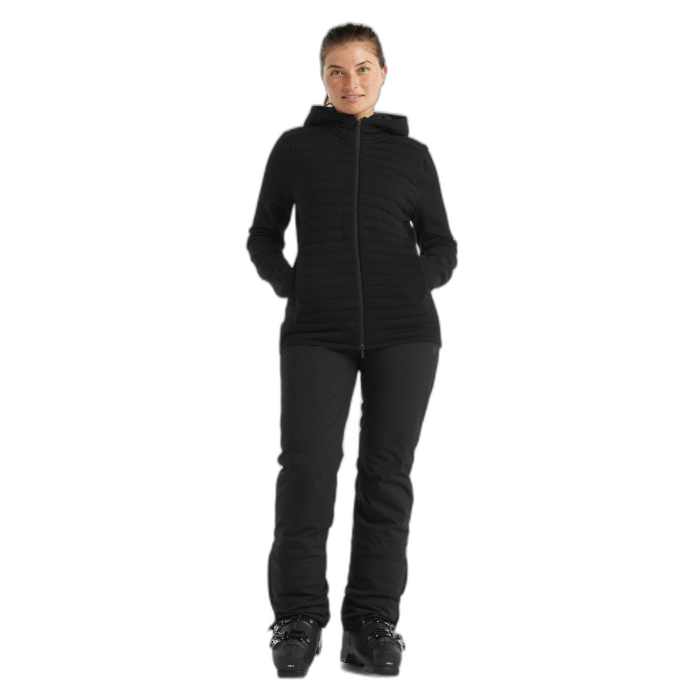 Kurtka damska ICEBREAKER Zone Knit Hoody 0A59HG /  czarny