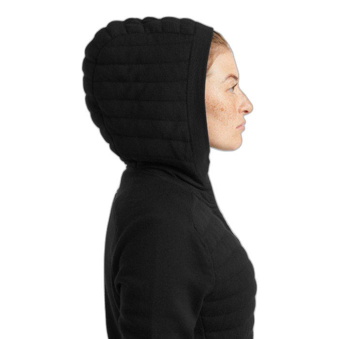Kurtka damska ICEBREAKER Zone Knit Hoody 0A59HG /  czarny