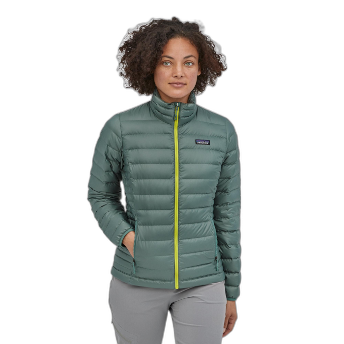 Kurtka damska PATAGONIA Down Sweater /  zielony