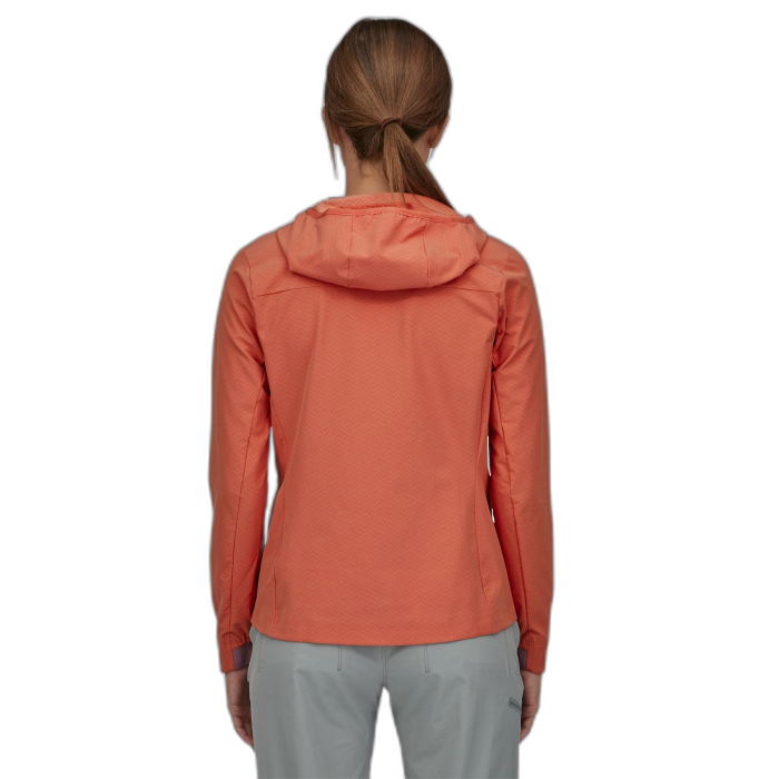Kurtka damska PATAGONIA R1 Cross Strata HD /  pomarańczowy