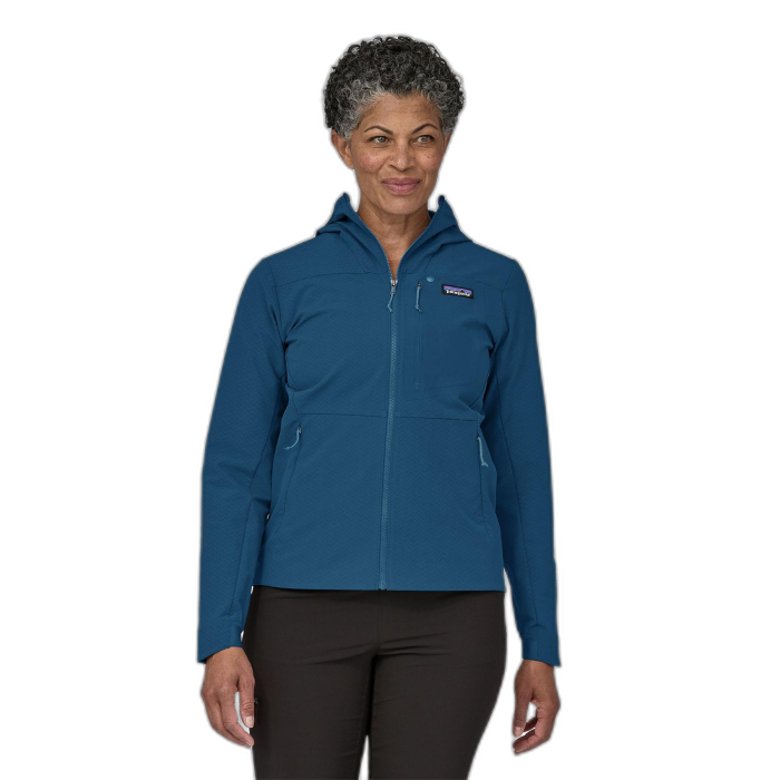 Kurtka damska PATAGONIA R1 Cross Strata HD /  niebieski