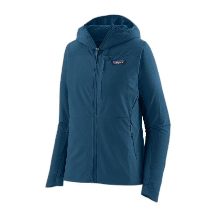Kurtka damska PATAGONIA R1 Cross Strata HD /  niebieski