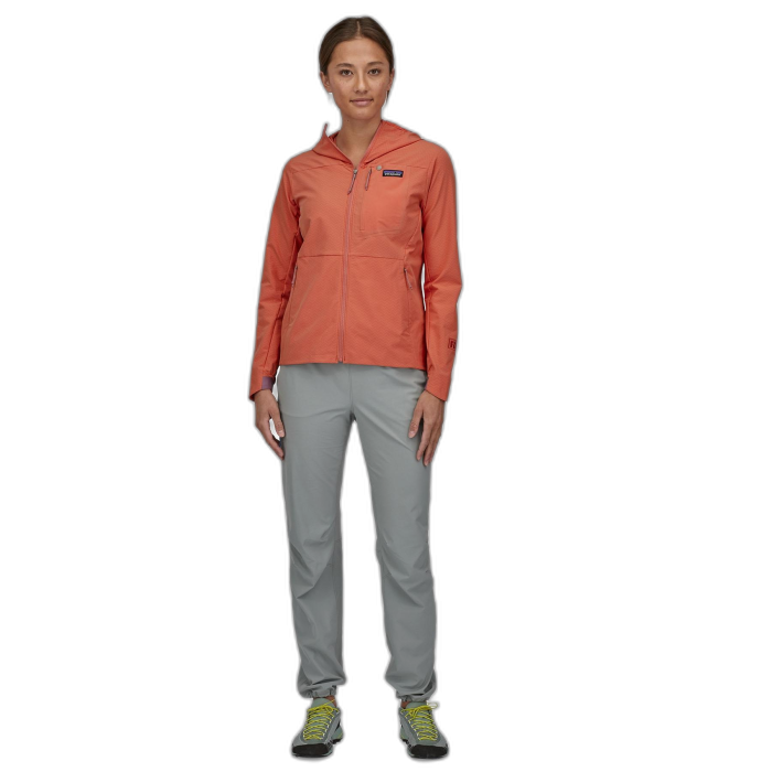 Kurtka damska PATAGONIA R1 Cross Strata HD /  pomarańczowy