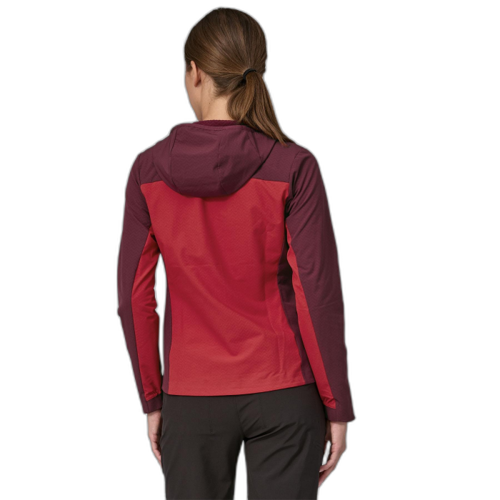 Kurtka damska PATAGONIA R1 Cross Strata HD /  czerwony