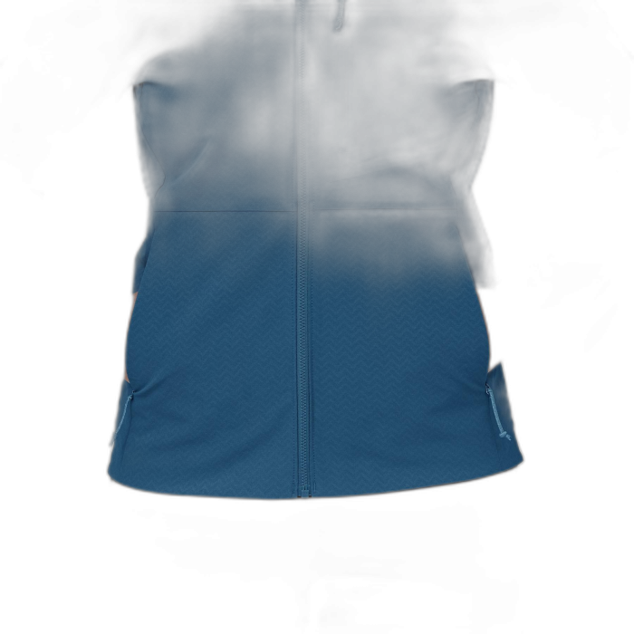 Kurtka damska PATAGONIA R1 Cross Strata HD /  niebieski