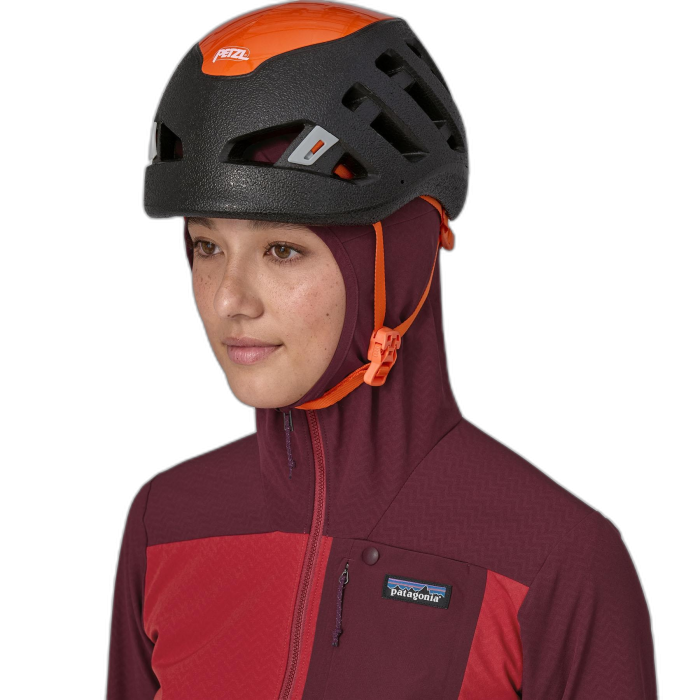 Kurtka damska PATAGONIA R1 Cross Strata HD /  czerwony