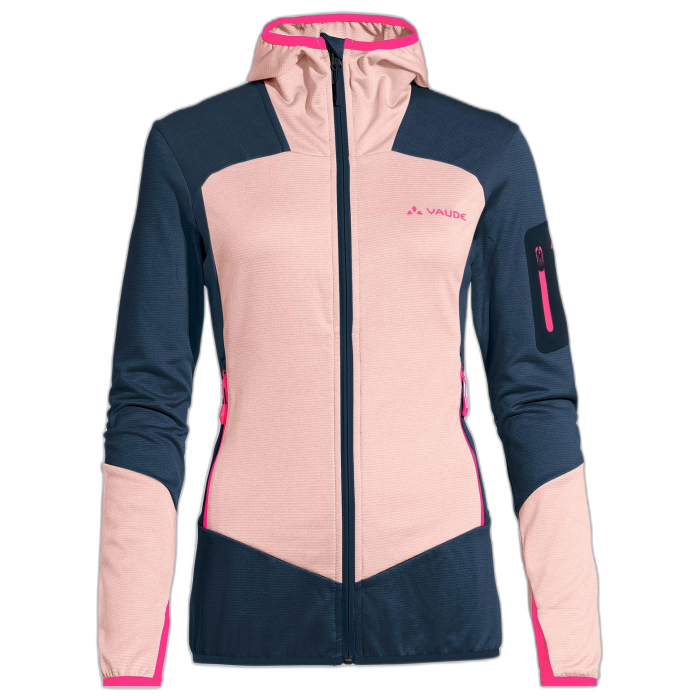 Kurtka damska VAUDE Monviso Fleece HD /  różowy