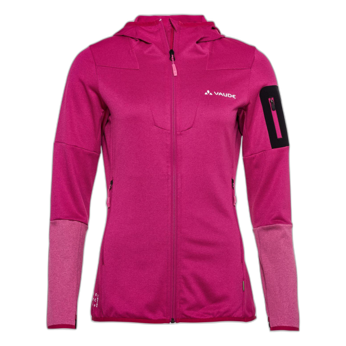 Kurtka damska VAUDE Monviso Fleece HD /  różowy