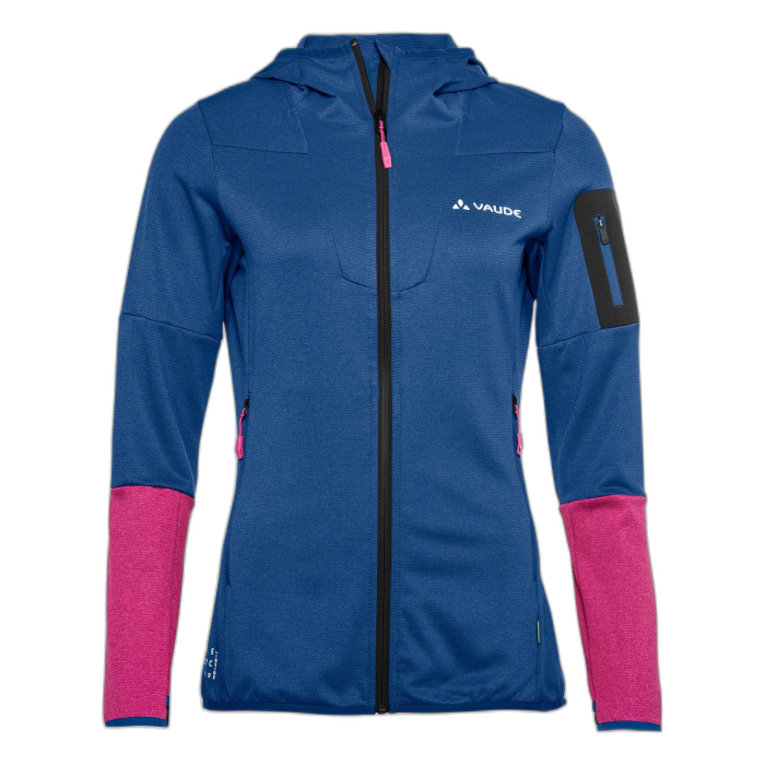 Kurtka damska VAUDE Monviso Fleece HD /  niebieski