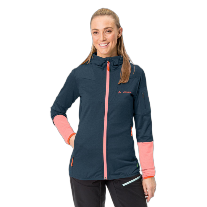 Kurtka damska VAUDE Monviso Fleece HD /  granatowy