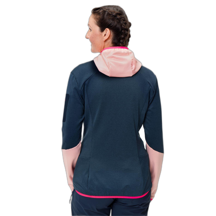 Kurtka damska VAUDE Monviso Fleece HD /  różowy
