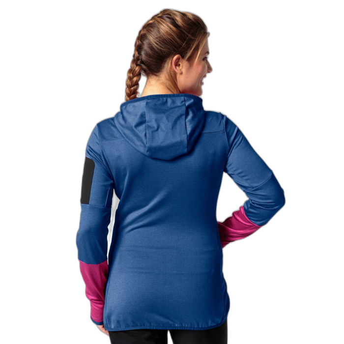 Kurtka damska VAUDE Monviso Fleece HD /  niebieski