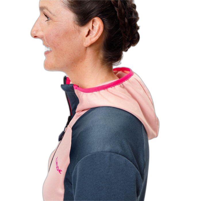 Kurtka damska VAUDE Monviso Fleece HD /  różowy