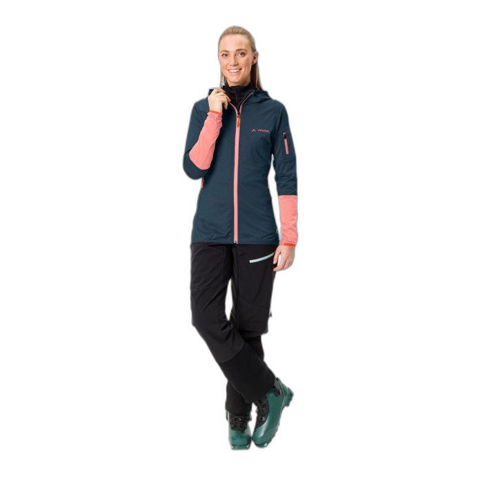 Kurtka damska VAUDE Monviso Fleece HD /  granatowy