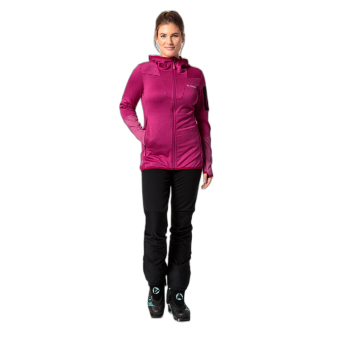 Kurtka damska VAUDE Monviso Fleece HD /  różowy