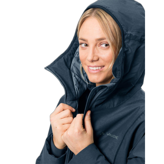 Kurtka damska VAUDE Neyland Padded /  granatowy