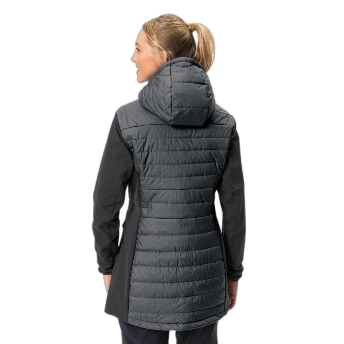 Kurtka damska VAUDE Skomer Hybrid Parka /  szary