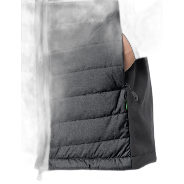 Kurtka damska VAUDE Skomer Hybrid Parka /  szary