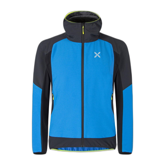 Kurtka MONTURA Premium Wind Hoody /  niebieski