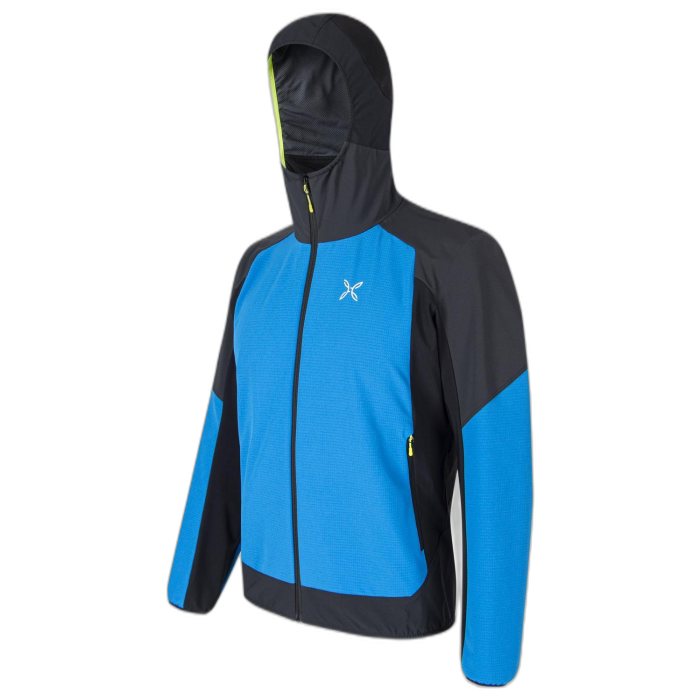 Kurtka MONTURA Premium Wind Hoody /  niebieski
