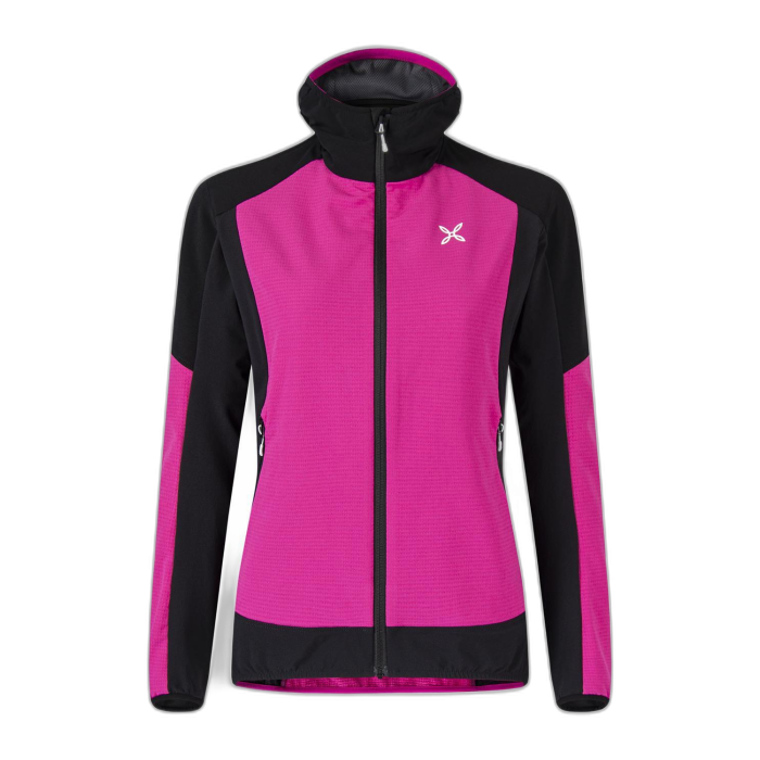 Kurtka MONTURA Premium Wind Hoody damska /  fioletowy