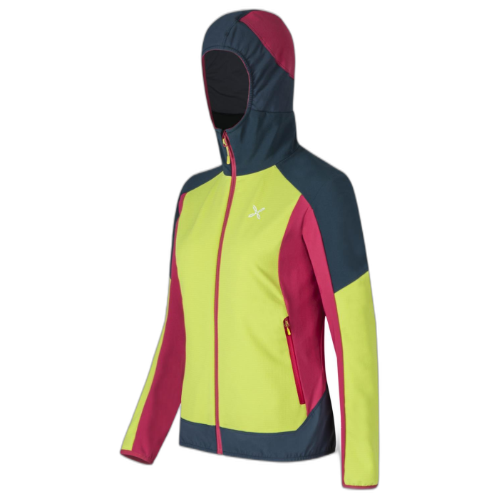 Kurtka MONTURA Premium Wind Hoody damska /  żółty