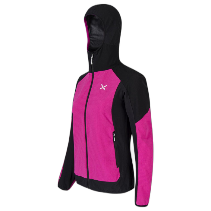 Kurtka MONTURA Premium Wind Hoody damska /  fioletowy
