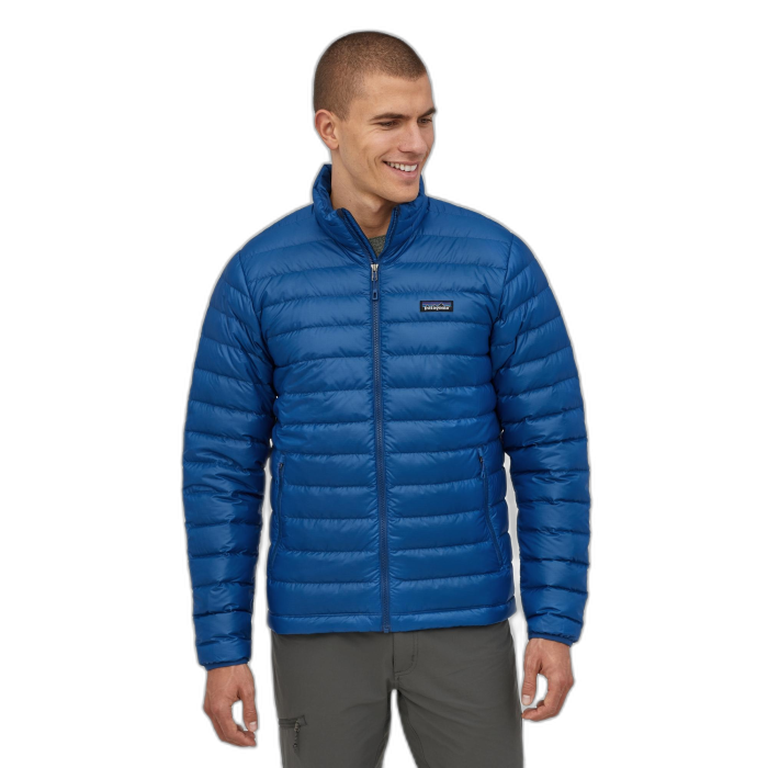Kurtka męska PATAGONIA Down Sweater /  niebieski