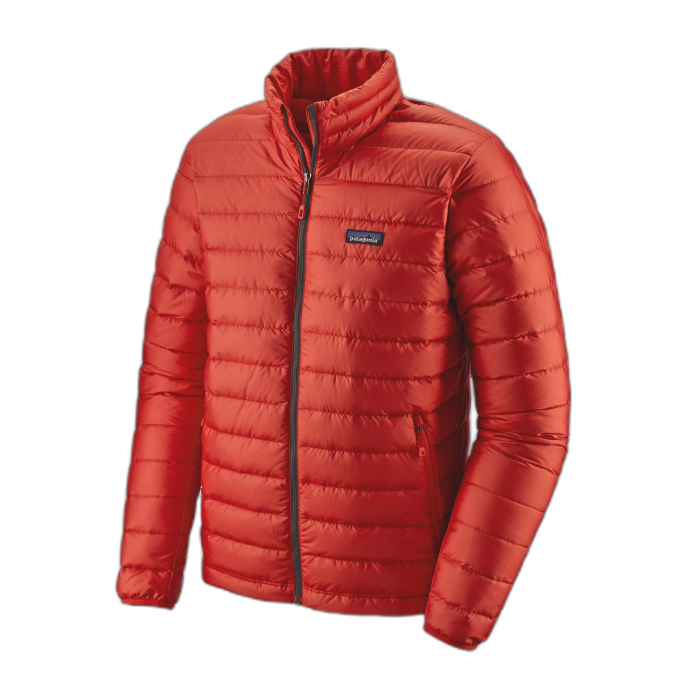 Kurtka męska PATAGONIA Down Sweater /  czerwony