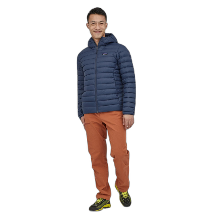 Kurtka męska PATAGONIA Down Sweater HD /  granatowy