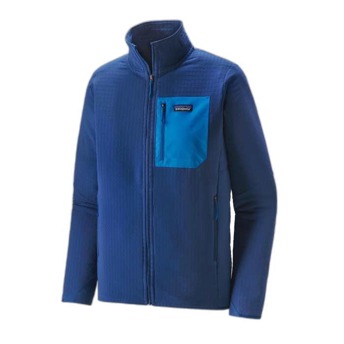 Kurtka męska PATAGONIA R2 Tech Face FZ /  niebieski