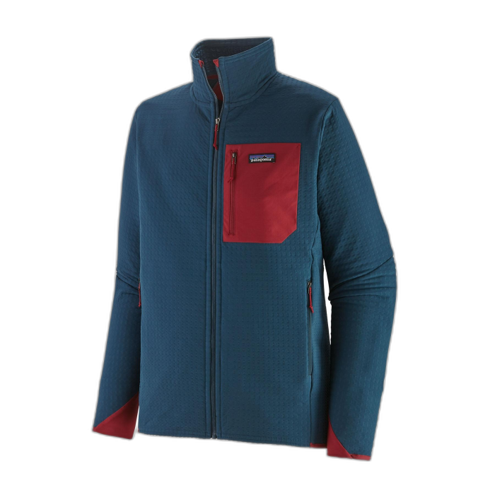 Kurtka męska PATAGONIA R2 Tech Face FZ /  granatowy