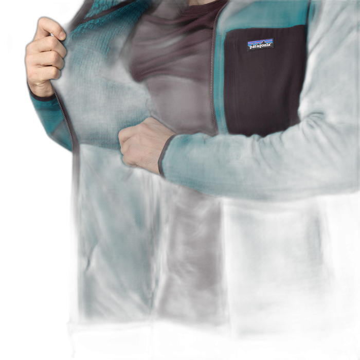 Kurtka męska PATAGONIA R2 Tech Face HD /  niebieski
