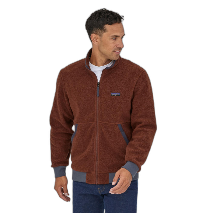Kurtka męska PATAGONIA Shearling /  czerwony