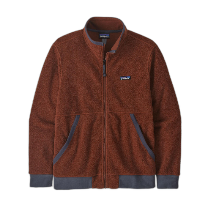 Kurtka męska PATAGONIA Shearling /  czerwony