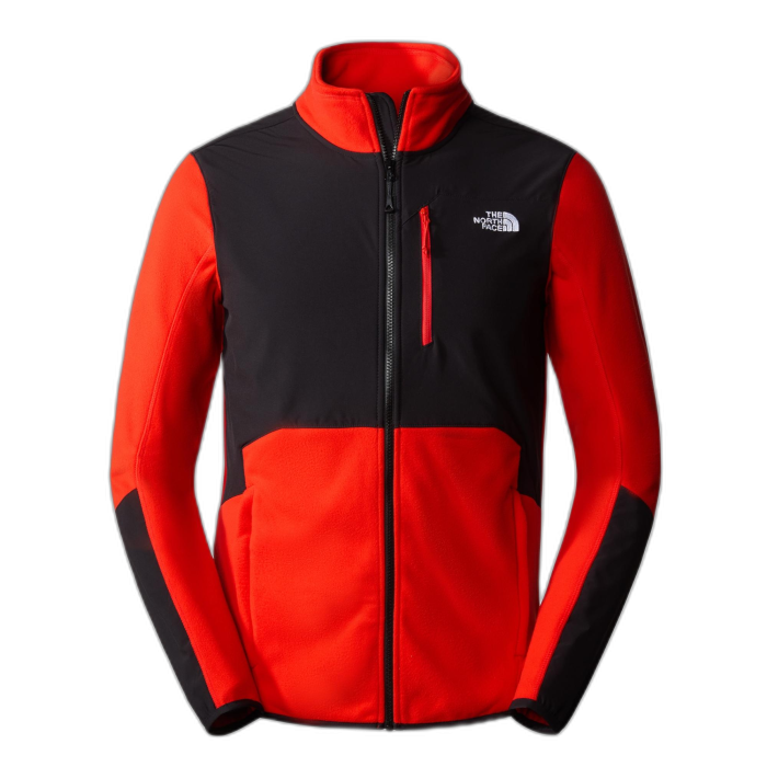Kurtka męska THE NORTH FACE Glacier PRO 100 FZ /  czerwony
