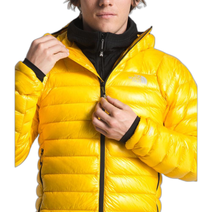 Kurtka męska THE NORTH FACE Summit Series L3 Down Hoodie /  żółty
