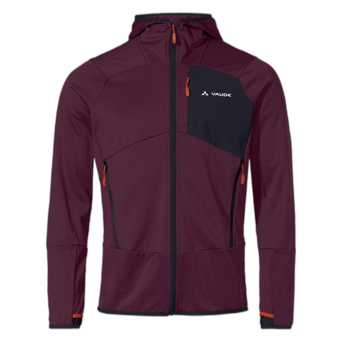 Kurtka męska VAUDE Monviso Fleece HD /  brązowy
